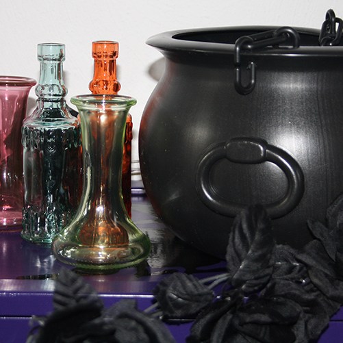 heksenthema kinderfeestje