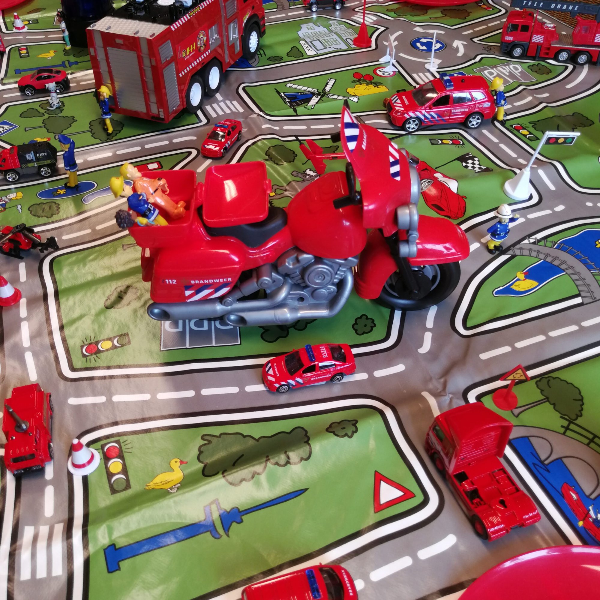 Brandweer kinderfeestje Leiden