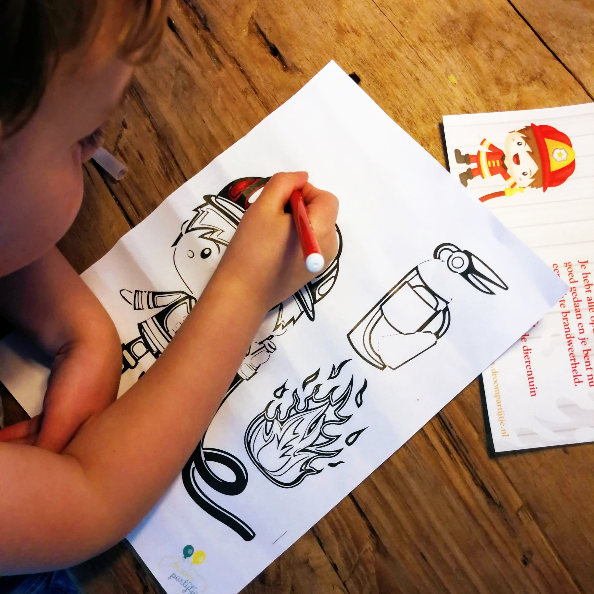 Brandweerfeest kinderverjaardag