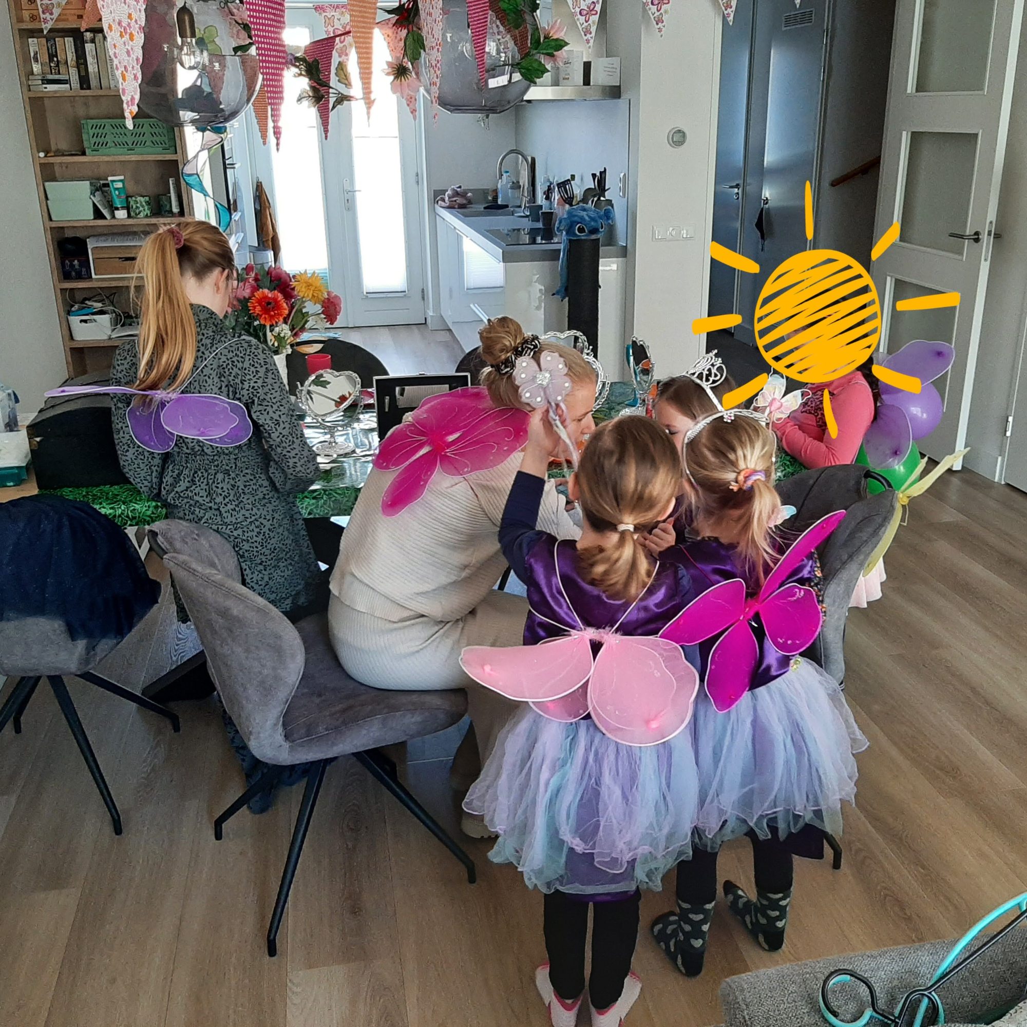 Elfenfeest schminken