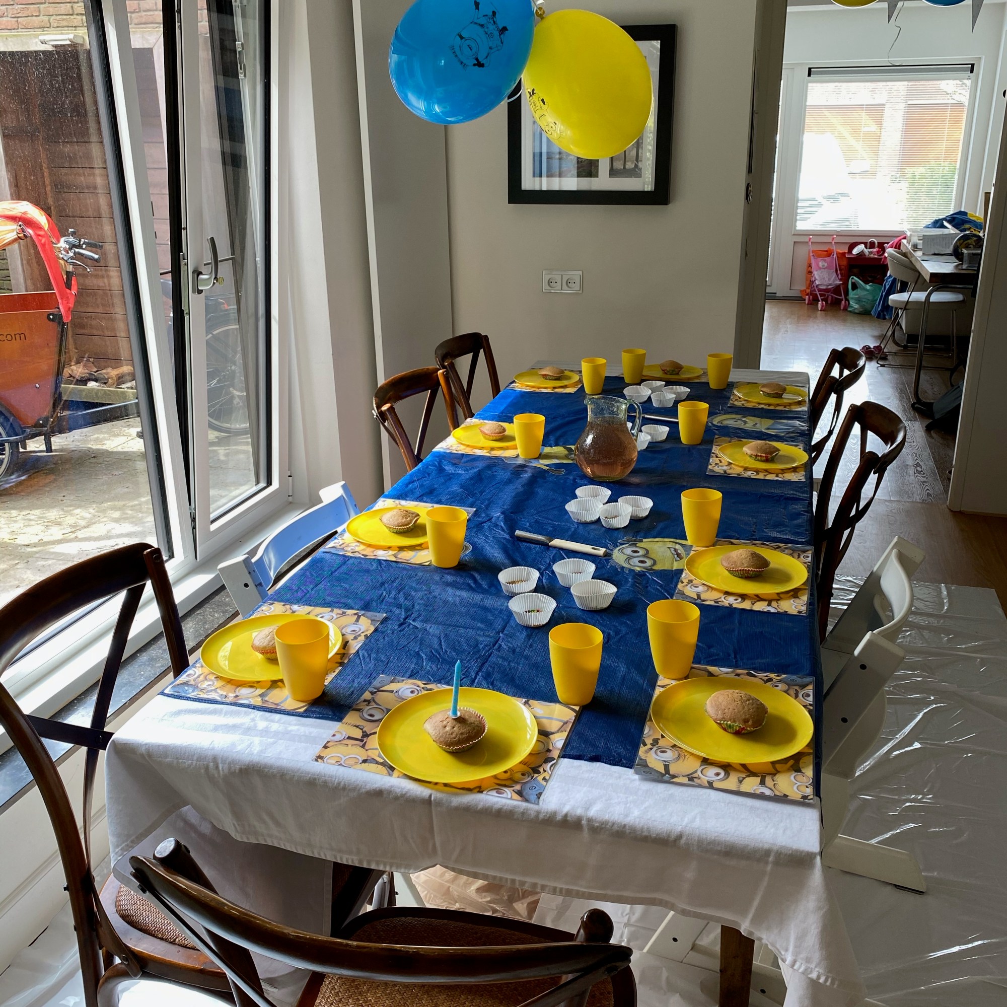 Kinderfeestje Minionsthema themakist