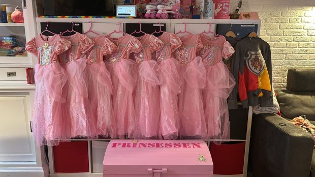 prinsessen jurken kinderfeestje 